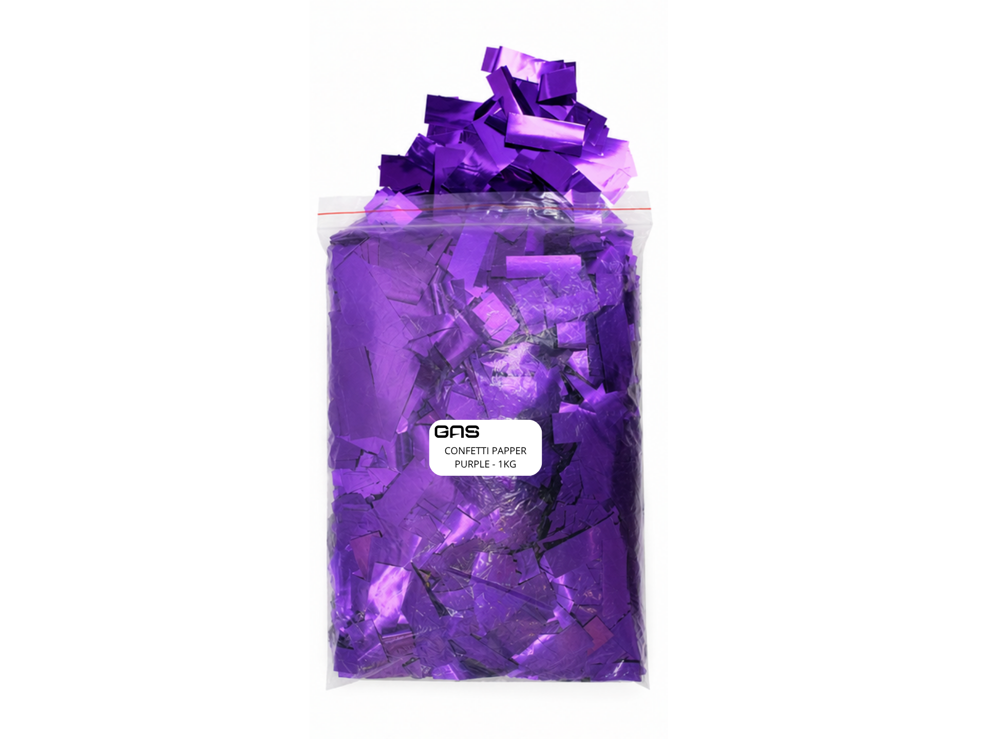 Confetti Paper Metalic (1kg) - Purple gallery thumbnail 2